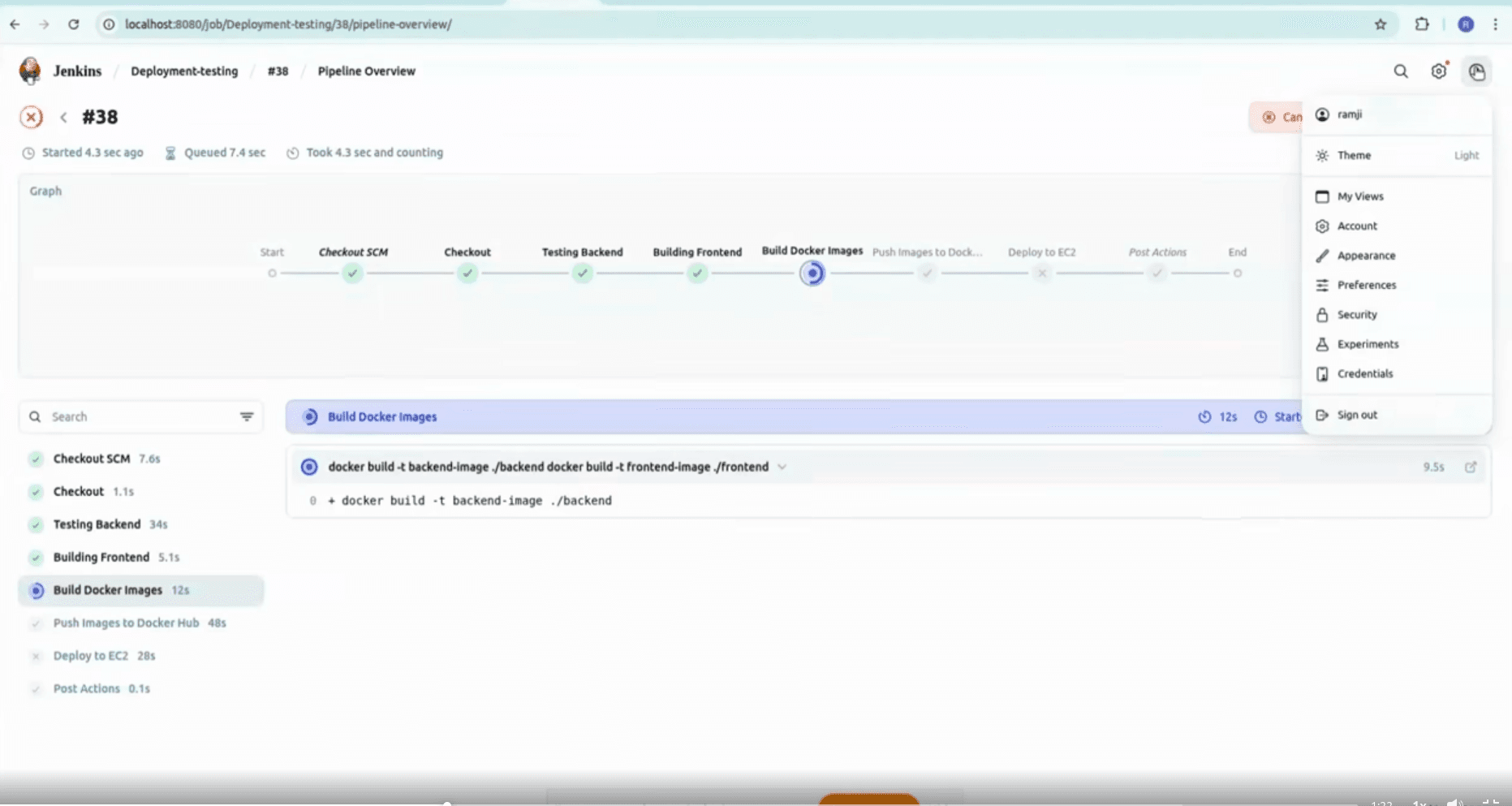Full Stack CI/CD Pipeline